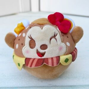 Disney Munchlings Minnie Mouse Everything Bagel 4” Classic Couplings Plush 2023
